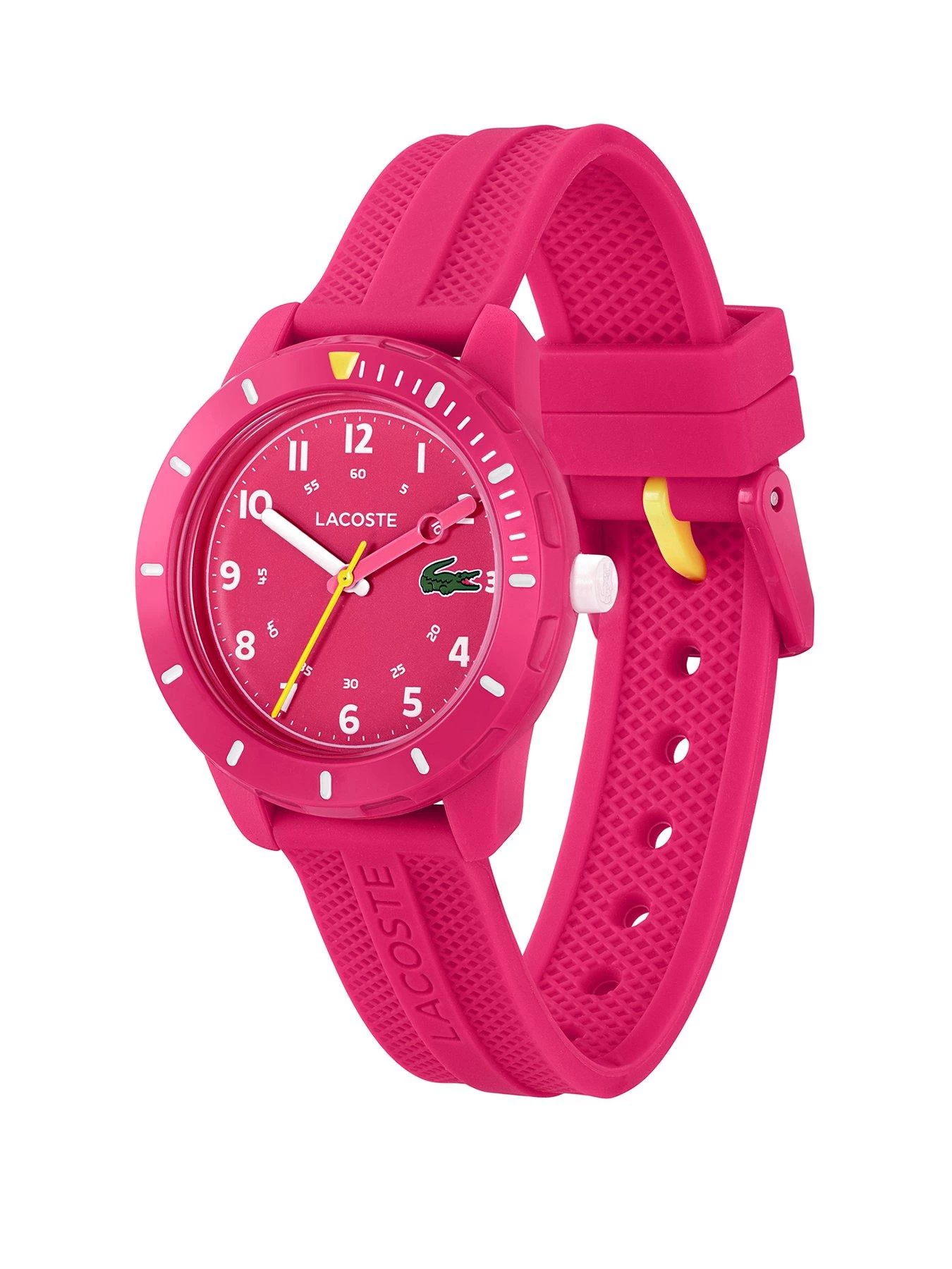 Lacoste Kids 12.12 Pink Silicone Watch 4 Lacoste Kids 12.12 Pink Silicone Watch - Image 2