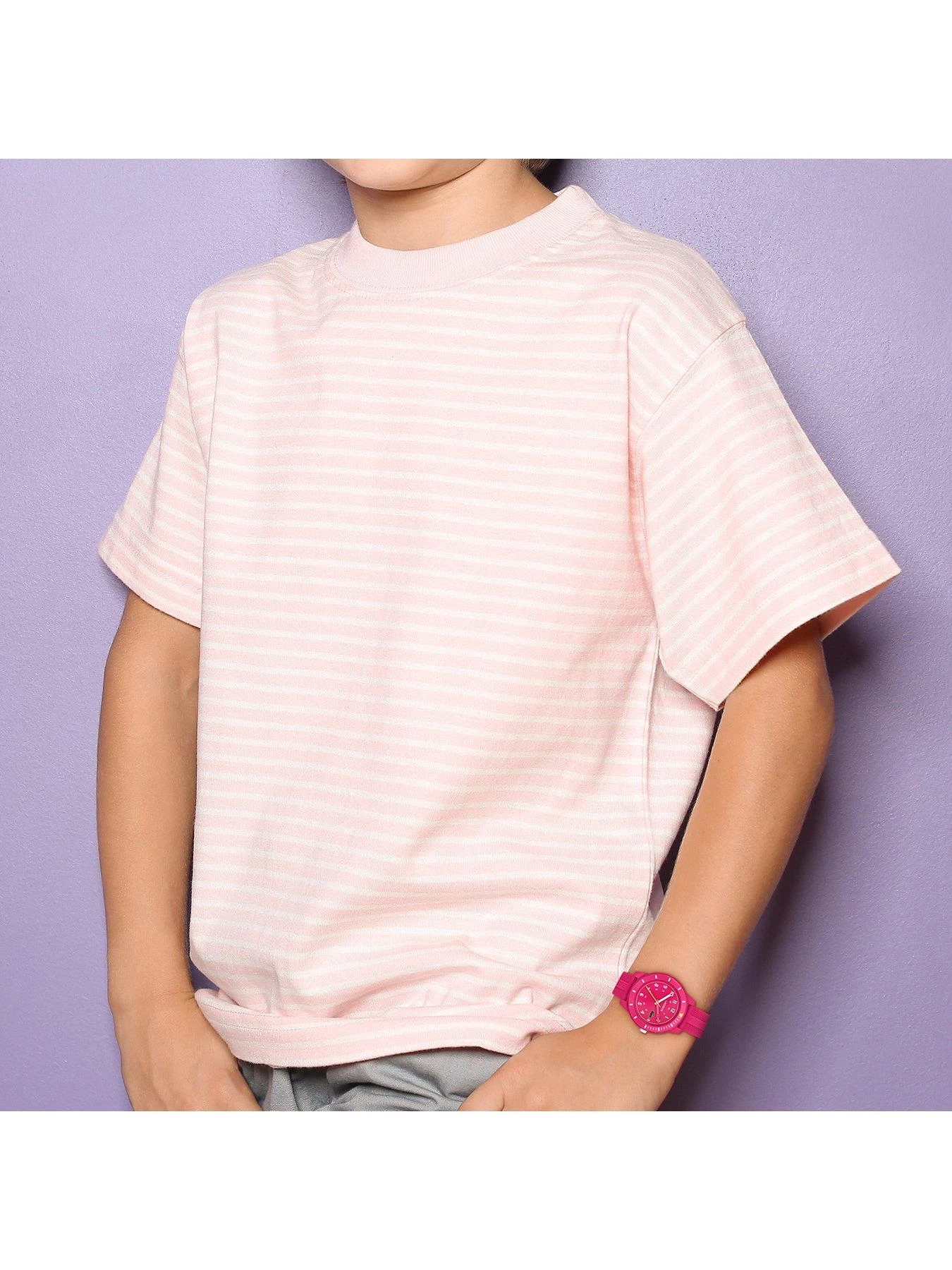 Lacoste Kids 12.12 Pink Silicone Watch 6 Lacoste Kids 12.12 Pink Silicone Watch - Image 4