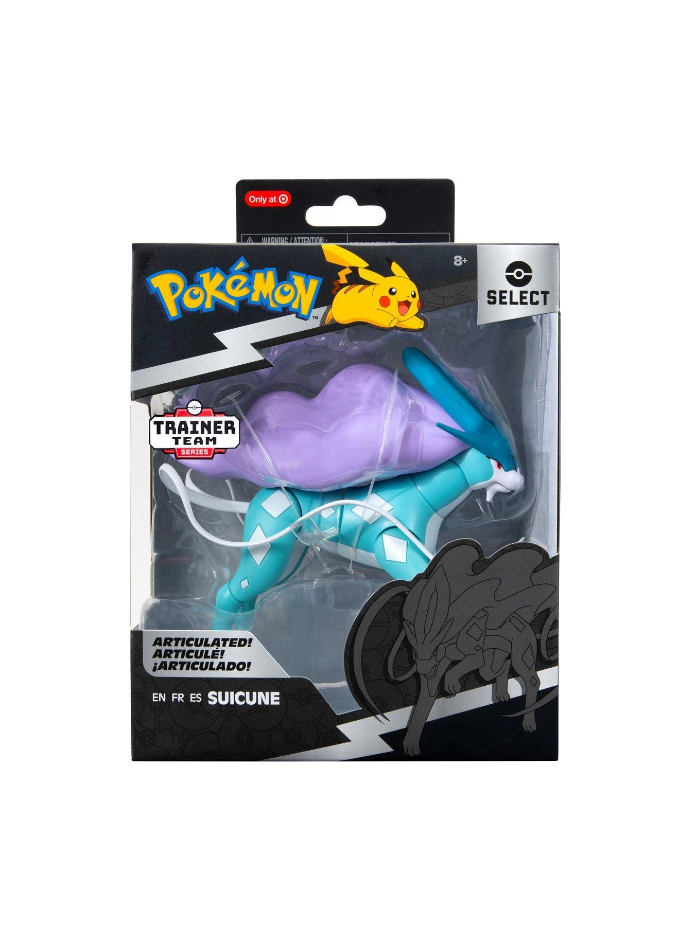 Pokemon Select 6" Super-Articulated Figure - Suicune (W5) 4 Pokemon Select 6" Super-Articulated Figure - Suicune (W5) - Image 2