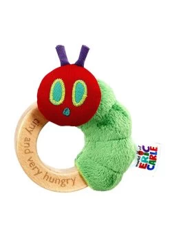 The Very Hungry Caterpillar The Hungry Caterpillar Ring Rattle And Comfort Blanket Gift Set -Fun Puzzle For Children Shop VNI30 SQ2 0000000099 N A SLf