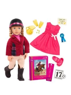 Our Generation Lily Anna With Book