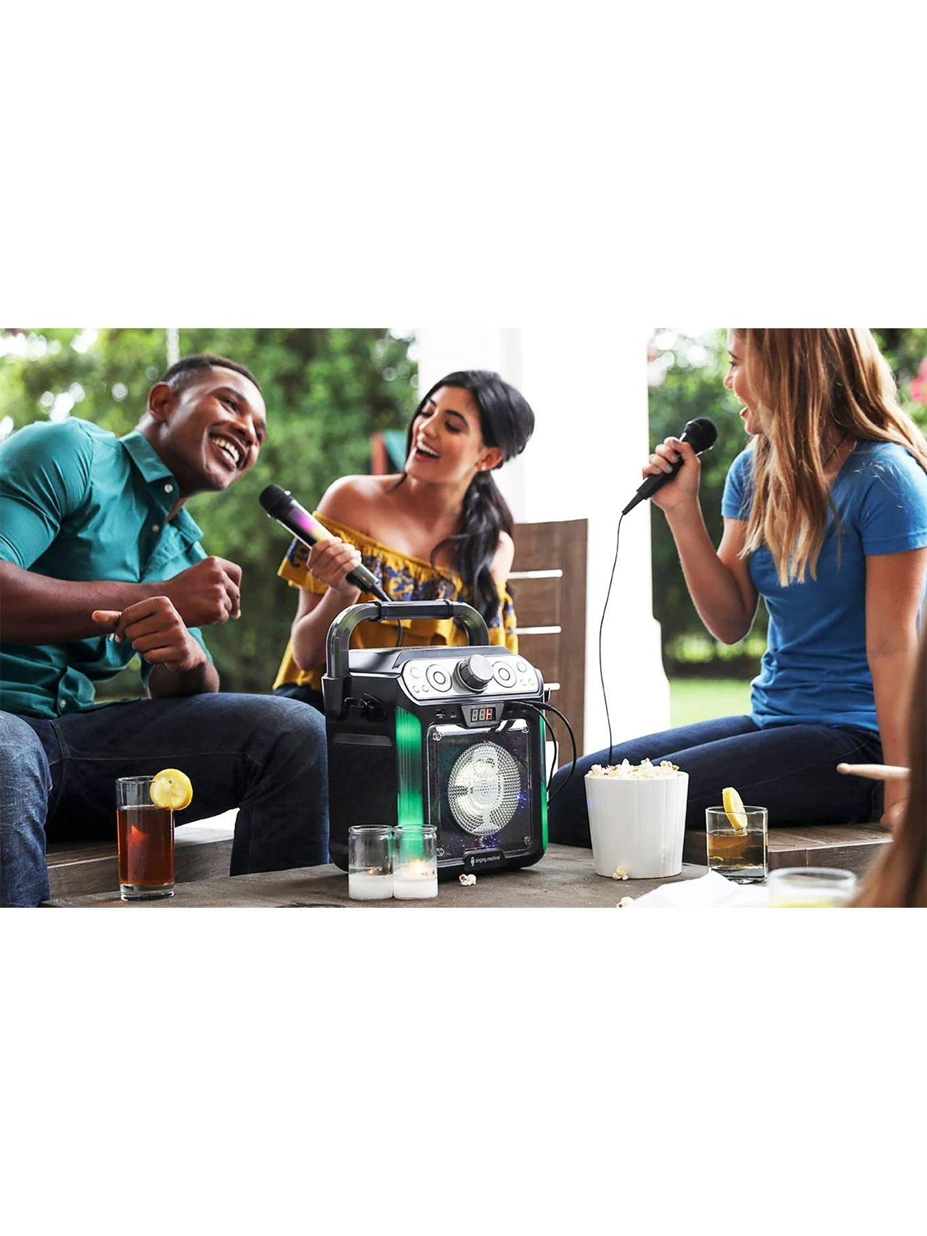 The Singing Machine Singing Machine Karaoke Bluetooth Groove Cube 7 The Singing Machine Singing Machine Karaoke Bluetooth Groove Cube - Image 5