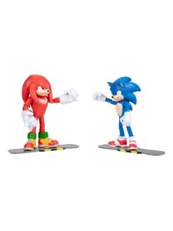 Sonic The Hedgehog Sonic 2 Movie 4-inch Figure 2Pk