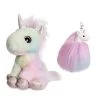 AURORA Sparkle Tails Hallie Unicorn 7-inch Plush & Keychain