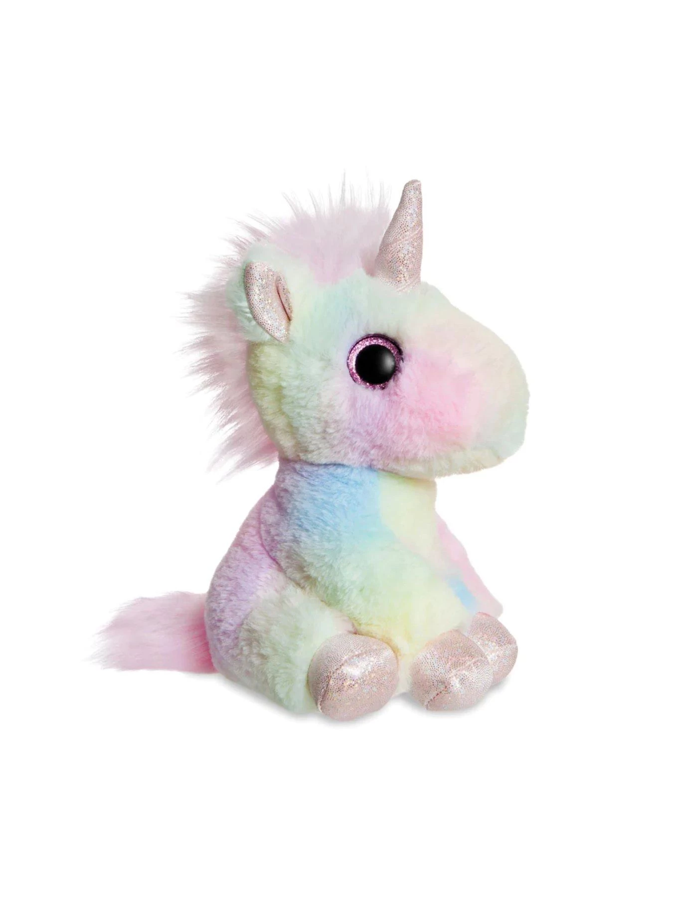 AURORA Sparkle Tails Hallie Unicorn 7-inch Plush & Keychain 5 AURORA Sparkle Tails Hallie Unicorn 7-inch Plush & Keychain - Image 3