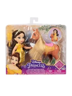 Disney Princess Petite Doll Belle & Phillipe -Fun Puzzle For Children Shop VP8A1 SQ3 0000000088 NO COLOR SLd