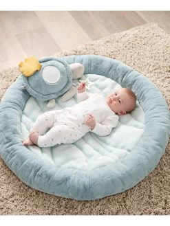 Mamas & Papas Welcome To The World Playmat- Blue -Fun Puzzle For Children Shop VPWWN SQ4 0000000020 BLUE SLd