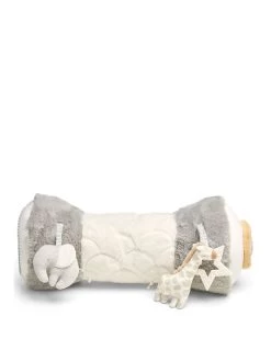 Mamas & Papas Tummy Time Roll - Welcome To The World Grey -Fun Puzzle For Children Shop VPWWP SQ2 0000000005 GREY SLf
