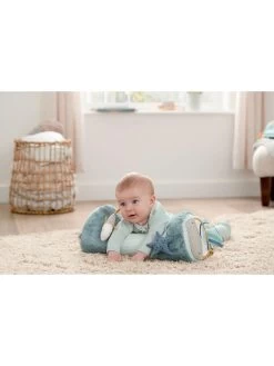 Mamas & Papas Tummy Time Roll - Welcome To The World Blue