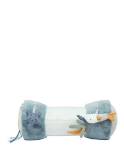 Mamas & Papas Tummy Time Roll - Welcome To The World Blue -Fun Puzzle For Children Shop VPWWQ SQ3 0000000020 BLUE SLa