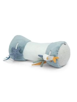 Mamas & Papas Tummy Time Roll - Welcome To The World Blue -Fun Puzzle For Children Shop VPWWQ SQ4 0000000020 BLUE SLd