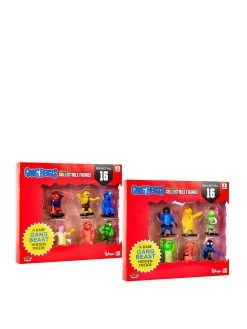Gang Beasts 16 Pack Deluxe Figures (2 x 8 Pack Bundle)