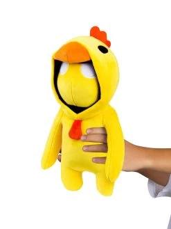Gang Beasts 25cm Stretchy Plush 2 Pack - Bundle Blue Bear Kigurumi & Yellow Chicken Kigurumi -Fun Puzzle For Children Shop VQ6PF SQ4 0000000099 N A SLd1