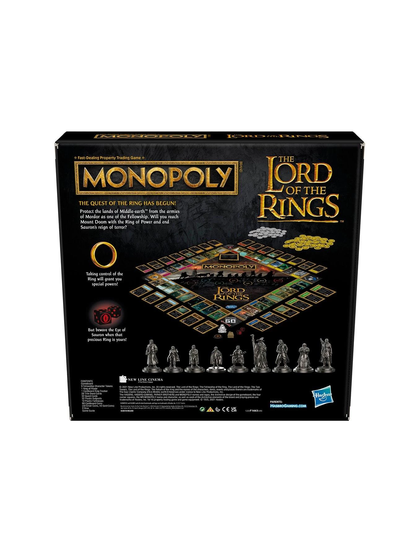 Monopoly The Lord Of The Rings Edition Board Game 8 Monopoly The Lord Of The Rings Edition Board Game - Image 6